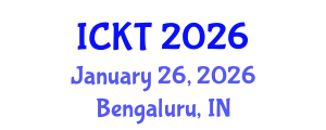 International Conference on Kidney Transplantation (ICKT) January 26, 2026 - Bengaluru, India