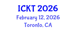 International Conference on Kidney Transplantation (ICKT) February 12, 2026 - Toronto, Canada