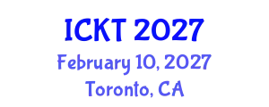 International Conference on Kidney Transplantation (ICKT) February 10, 2027 - Toronto, Canada