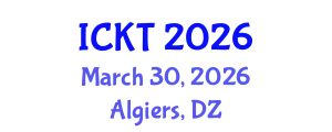 International Conference on Kidney Transplantation (ICKT) March 30, 2026 - Algiers, Algeria
