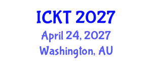 International Conference on Kidney Transplantation (ICKT) April 24, 2027 - Washington, Australia
