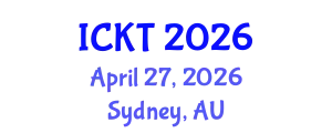 International Conference on Kidney Transplantation (ICKT) April 27, 2026 - Sydney, Australia