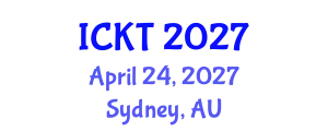 International Conference on Kidney Transplantation (ICKT) April 24, 2027 - Sydney, Australia