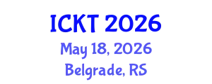 International Conference on Kidney Transplantation (ICKT) May 18, 2026 - Belgrade, Serbia