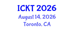 International Conference on Kidney Transplantation (ICKT) August 14, 2026 - Toronto, Canada