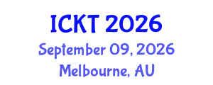 International Conference on Kidney Transplantation (ICKT) September 09, 2026 - Melbourne, Australia