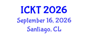 International Conference on Kidney Transplantation (ICKT) September 16, 2026 - Santiago, Chile