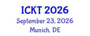 International Conference on Kidney Transplantation (ICKT) September 23, 2026 - Munich, Germany