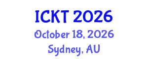 International Conference on Kidney Transplantation (ICKT) October 18, 2026 - Sydney, Australia