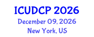 International Conference on Urban Design and City Planning (ICUDCP) December 09, 2026 - New York, United States