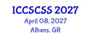 International Conference on Computer Science, Complex Systems and Security (ICCSCSS) April 08, 2027 - Athens, Greece