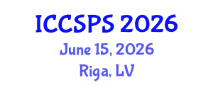 International Conference on Computer Science, Programming and Security (ICCSPS) June 15, 2026 - Riga, Latvia
