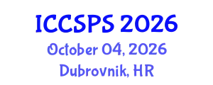 International Conference on Computer Science, Programming and Security (ICCSPS) October 04, 2026 - Dubrovnik, Croatia
