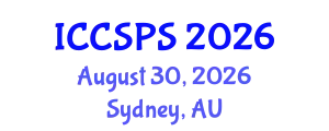 International Conference on Computer Science, Programming and Security (ICCSPS) August 30, 2026 - Sydney, Australia