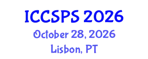 International Conference on Computer Science, Programming and Security (ICCSPS) October 28, 2026 - Lisbon, Portugal