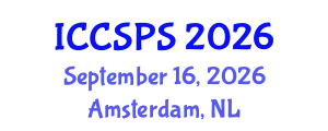 International Conference on Computer Science, Programming and Security (ICCSPS) September 16, 2026 - Amsterdam, Netherlands