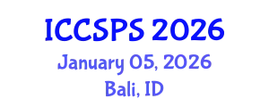 International Conference on Computer Science, Programming and Security (ICCSPS) January 05, 2026 - Bali, Indonesia