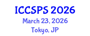 International Conference on Computer Science, Programming and Security (ICCSPS) March 23, 2026 - Tokyo, Japan
