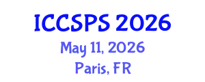 International Conference on Computer Science, Programming and Security (ICCSPS) May 11, 2026 - Paris, France