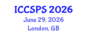 International Conference on Computer Science, Programming and Security (ICCSPS) June 29, 2026 - London, United Kingdom