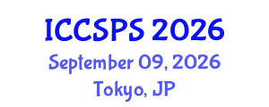 International Conference on Computer Science, Programming and Security (ICCSPS) September 09, 2026 - Tokyo, Japan