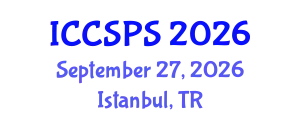 International Conference on Computer Science, Programming and Security (ICCSPS) September 27, 2026 - Istanbul, Turkey
