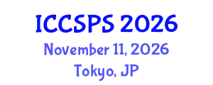 International Conference on Computer Science, Programming and Security (ICCSPS) November 11, 2026 - Tokyo, Japan