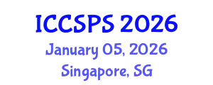 International Conference on Computer Science, Programming and Security (ICCSPS) January 05, 2026 - Singapore, Singapore