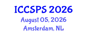 International Conference on Computer Science, Programming and Security (ICCSPS) August 05, 2026 - Amsterdam, Netherlands