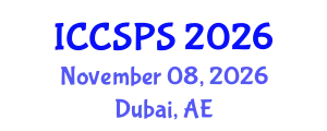 International Conference on Computer Science, Programming and Security (ICCSPS) November 08, 2026 - Dubai, United Arab Emirates