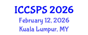 International Conference on Computer Science, Programming and Security (ICCSPS) February 12, 2026 - Kuala Lumpur, Malaysia