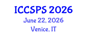 International Conference on Computer Science, Programming and Security (ICCSPS) June 22, 2026 - Venice, Italy