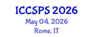 International Conference on Computer Science, Programming and Security (ICCSPS) May 04, 2026 - Rome, Italy