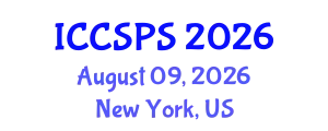 International Conference on Computer Science, Programming and Security (ICCSPS) August 09, 2026 - New York, United States