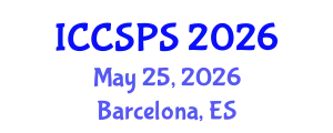 International Conference on Computer Science, Programming and Security (ICCSPS) May 25, 2026 - Barcelona, Spain