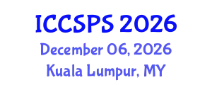 International Conference on Computer Science, Programming and Security (ICCSPS) December 06, 2026 - Kuala Lumpur, Malaysia