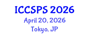 International Conference on Computer Science, Programming and Security (ICCSPS) April 20, 2026 - Tokyo, Japan