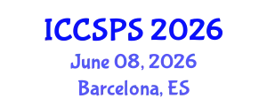 International Conference on Computer Science, Programming and Security (ICCSPS) June 08, 2026 - Barcelona, Spain