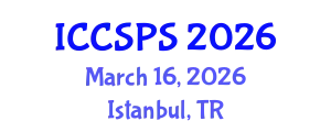 International Conference on Computer Science, Programming and Security (ICCSPS) March 16, 2026 - Istanbul, Turkey