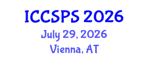 International Conference on Computer Science, Programming and Security (ICCSPS) July 29, 2026 - Vienna, Austria
