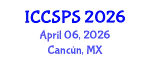 International Conference on Computer Science, Programming and Security (ICCSPS) April 06, 2026 - Cancún, Mexico