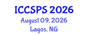 International Conference on Computer Science, Programming and Security (ICCSPS) August 09, 2026 - Lagos, Nigeria