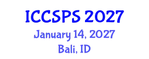 International Conference on Computer Science, Programming and Security (ICCSPS) January 14, 2027 - Bali, Indonesia