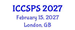 International Conference on Computer Science, Programming and Security (ICCSPS) February 15, 2027 - London, United Kingdom