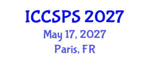 International Conference on Computer Science, Programming and Security (ICCSPS) May 17, 2027 - Paris, France