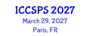 International Conference on Computer Science, Programming and Security (ICCSPS) March 29, 2027 - Paris, France