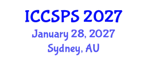 International Conference on Computer Science, Programming and Security (ICCSPS) January 28, 2027 - Sydney, Australia