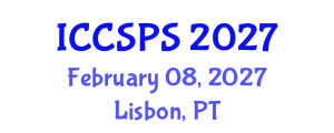 International Conference on Computer Science, Programming and Security (ICCSPS) February 08, 2027 - Lisbon, Portugal