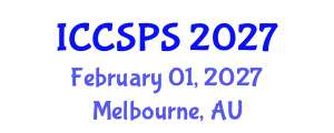 International Conference on Computer Science, Programming and Security (ICCSPS) February 01, 2027 - Melbourne, Australia