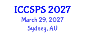 International Conference on Computer Science, Programming and Security (ICCSPS) March 29, 2027 - Sydney, Australia